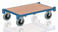 Euro-System-Roller mit Holzboden, Rahmen bündig