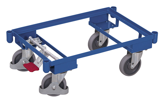 Plateau roulant modulaire Euro avec douilles cornières