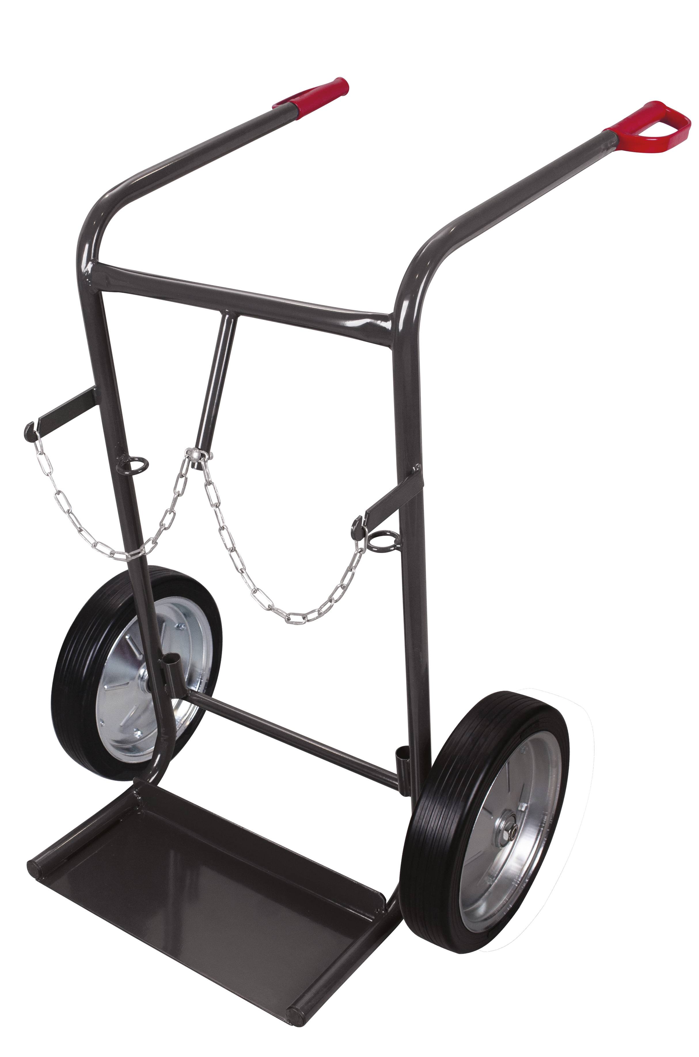 Steel-cylinder truck for 2 steel-cylinders of 40 - 50 l capacity