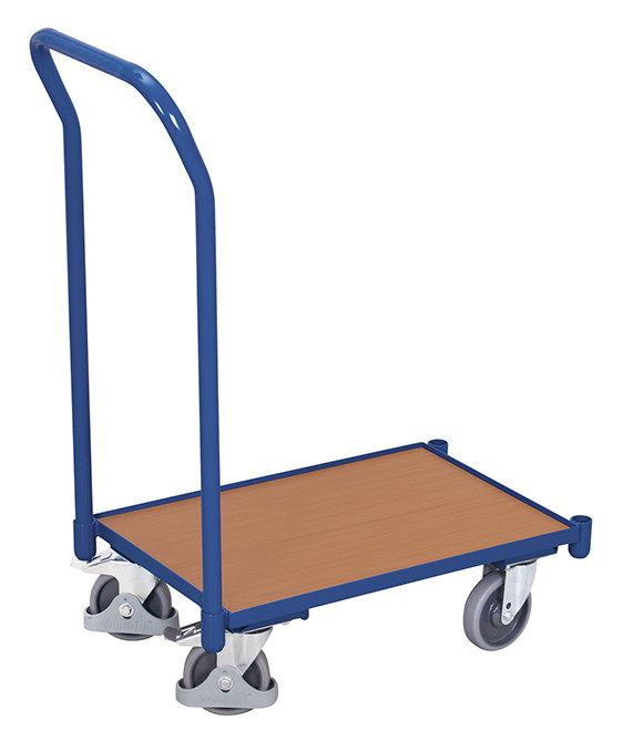 Euro-System-Roller mit Boden (10 mm Rand) und Schiebebügel