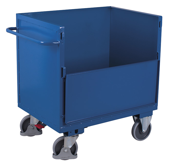 Steel box trolley, welded Steel box trolley, welded