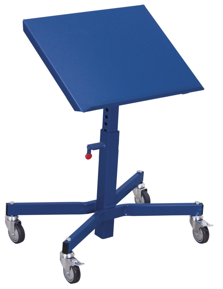 Servante d'atelier, plateau simple incliné Servante d'atelier, plateau simple incliné