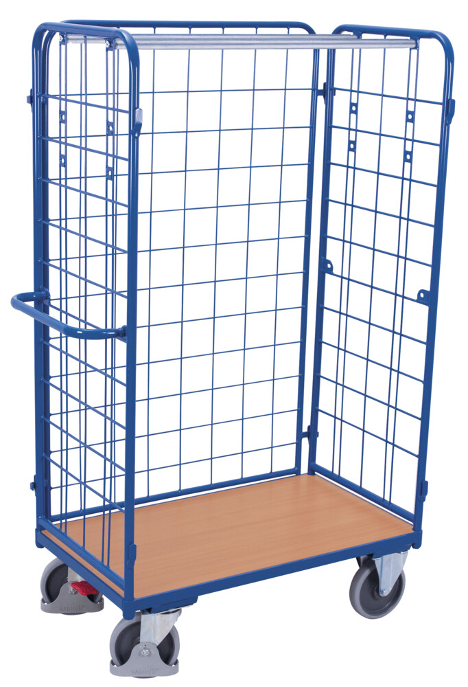 Three-sided parcel trolley, high Three-sided parcel trolley, high