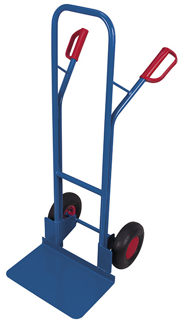 Tubular steel truck with large toe plate Tubular steel truck with large toe plate