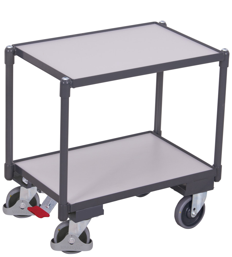ESD Euro-System-Roller mit 2 Ladeflächen (10 mm Rand)