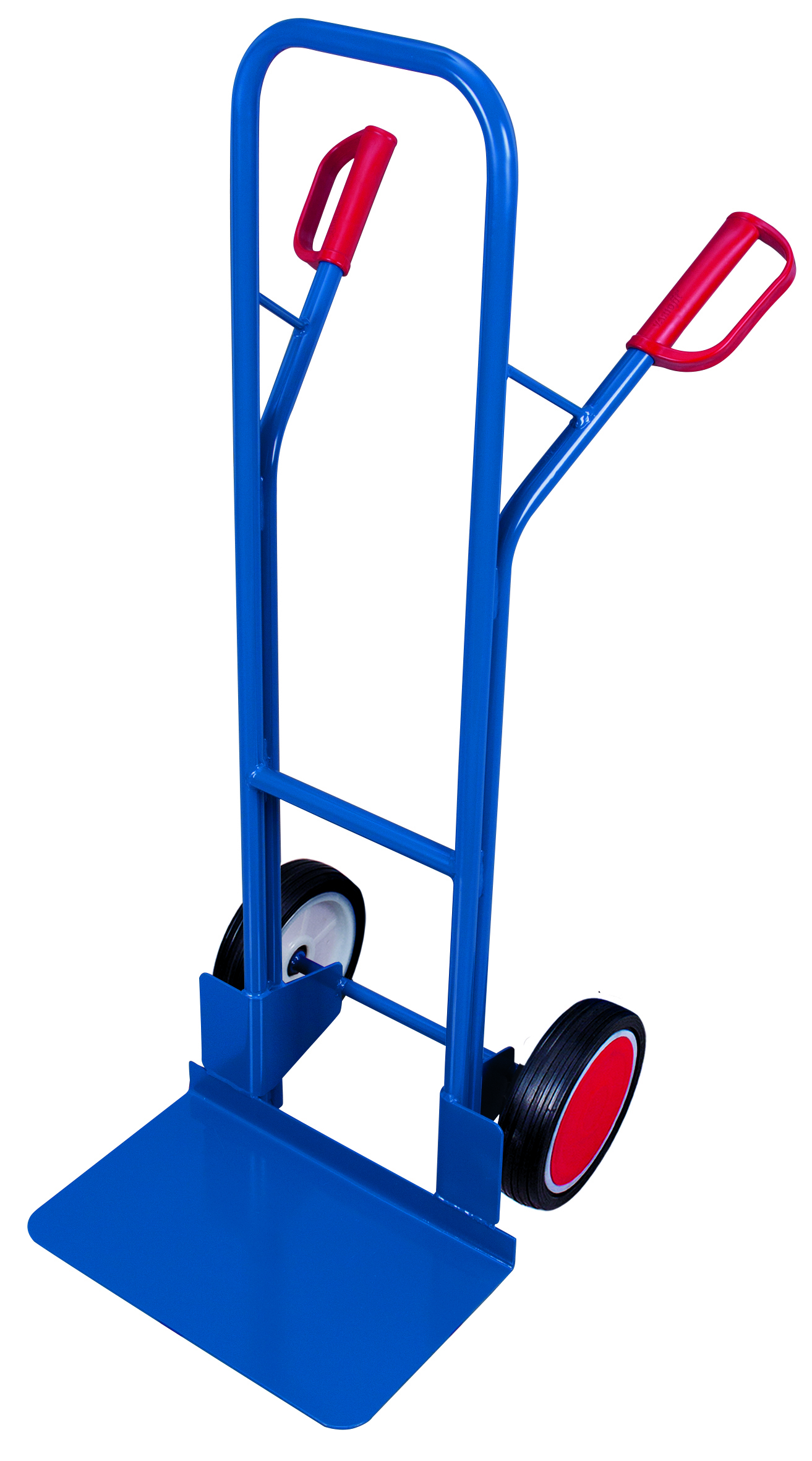 Diable en tube d'acier avec grande pelle Diable en tube d'acier avec grande pelle