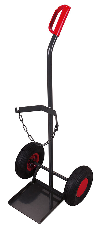 Diable porte-bouteilles pour 1 bouteille de cap. 20, 40 ou 50 Ltr. Diable porte-bouteilles pour 1 bouteille de cap. 20, 40 ou 50 Ltr.