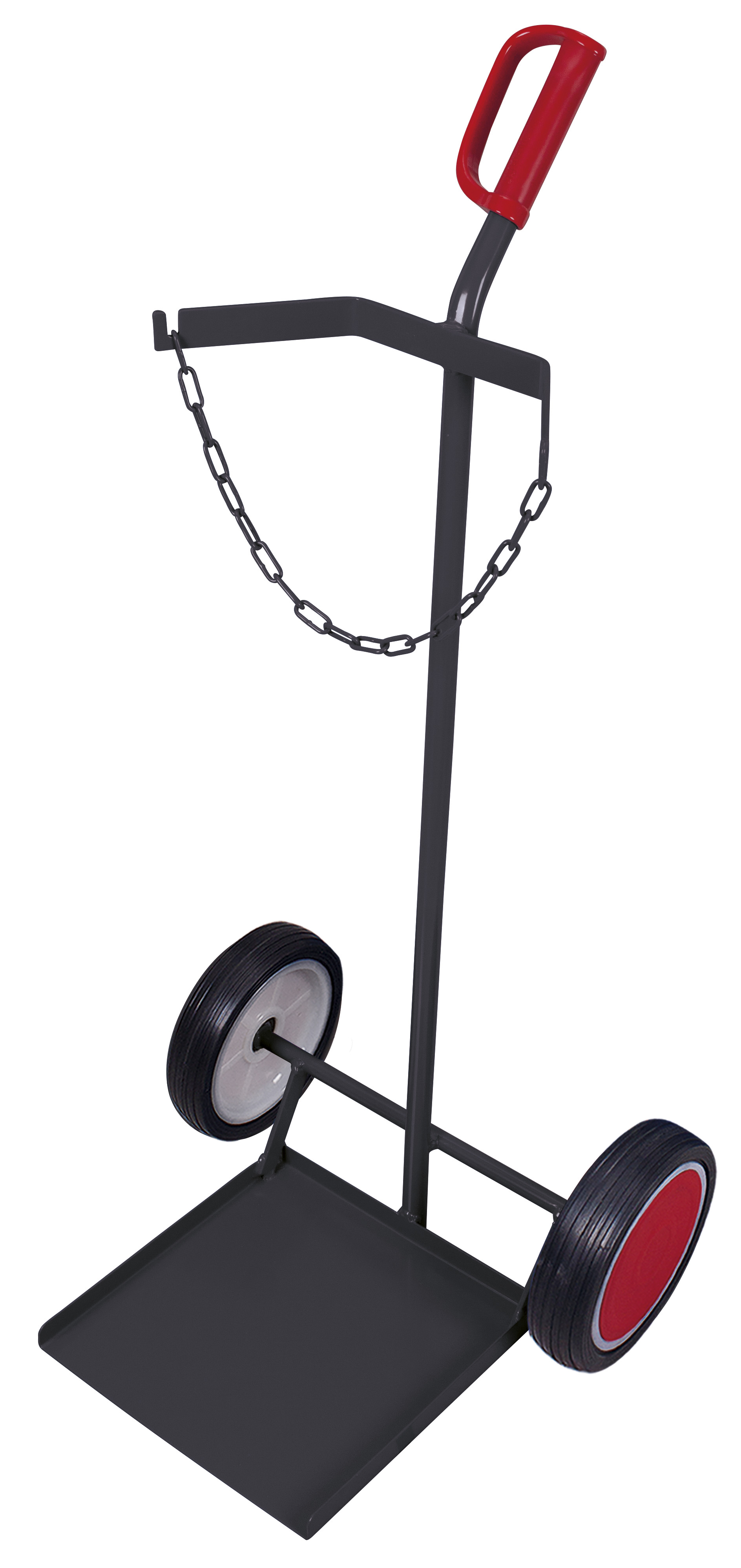 Steel-cylinder truck for propane gas cylinder of 33 kg