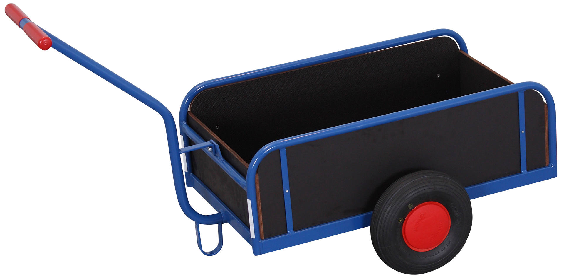 Hand truck with side walls