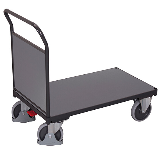 Chariot à dossier bois