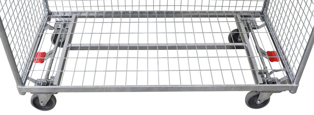 Frein central EasySTOP manoeuvrable des deux côtés Frein central EasySTOP manoeuvrable des deux côtés