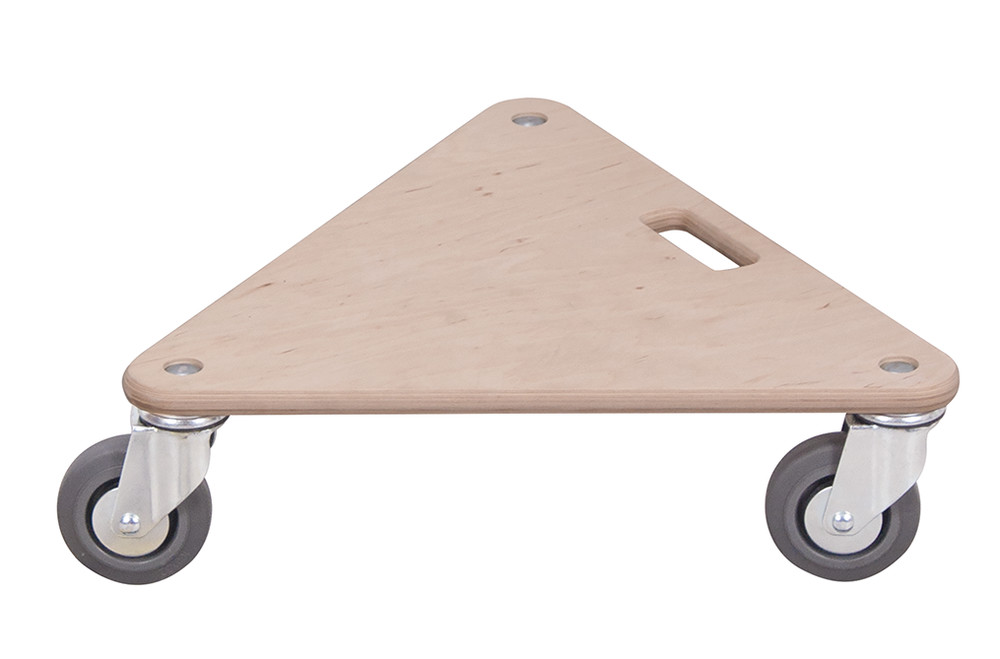 Triple-Dog (roulettes pivotantes en caoutchouc thermoplastique)