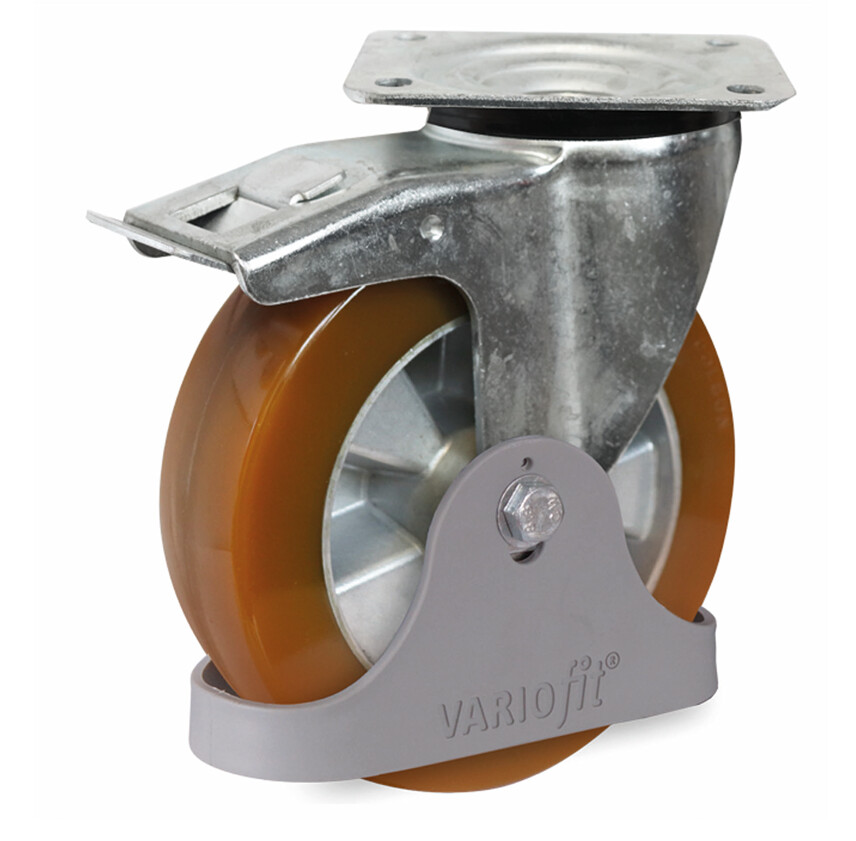 Roues à bandage en polyuréthane 92° Shore A