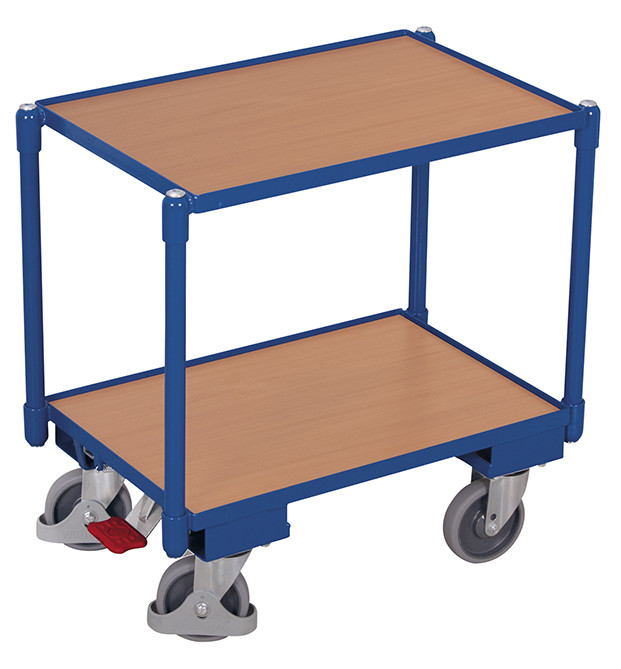 Euro-System-Roller mit 2 Ladeflächen (10 mm Rand)