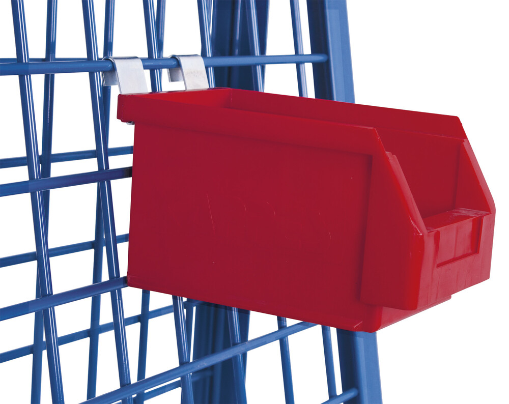 Bac à bec pour chariot porte-outils