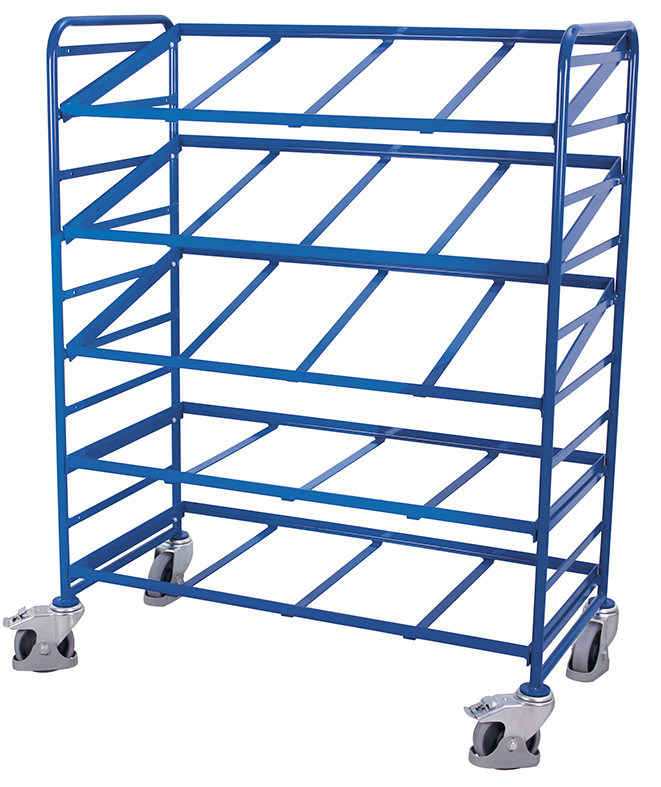 Chariot porte-bacs norme européenne