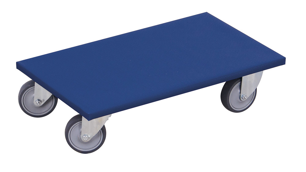 Plateau roulant (roulettes pivotantes en caoutchouc thermoplastique)