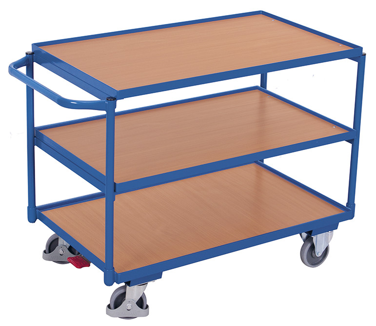 Tischwagen mit 3 Ladeflächen Tischwagen mit 3 Ladeflächen