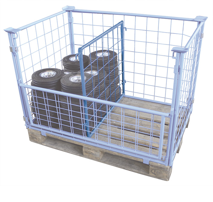 Pallet converter separation grid Pallet converter separation grid