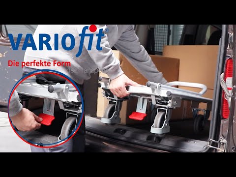 Chariot à dossier repliable