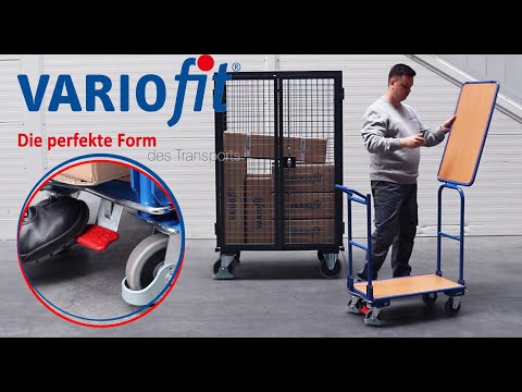 Chariot à 2 dossiers repliables