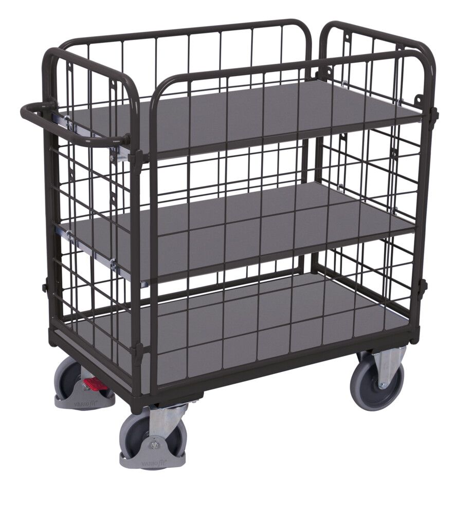 Shelf-/parcel trolley